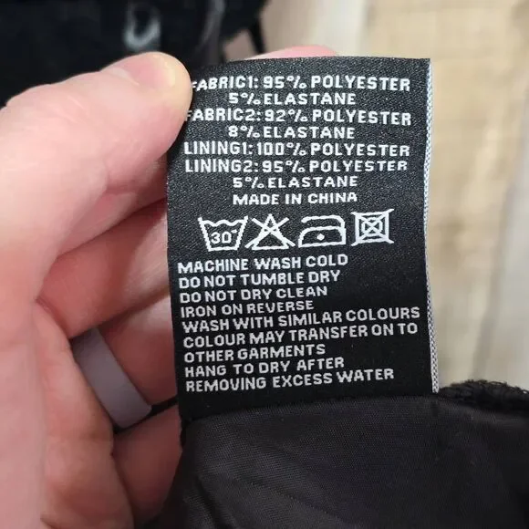 Killstar Skye Scraper Burlesque Black Mini Dress Goth Punk Emo Alternative - Picture 5 of 5